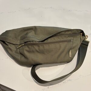 Stylish Olive Green Crossbody Bag